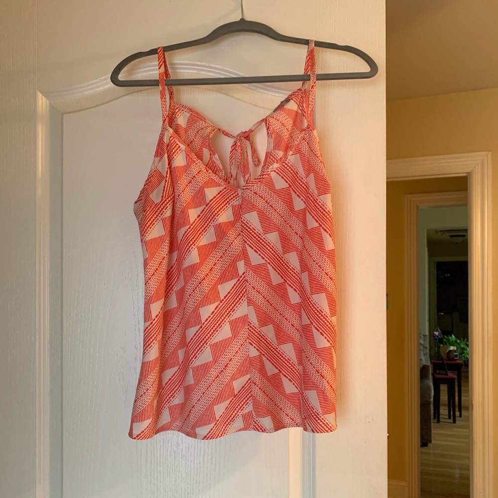 Spaghetti Strap Pattered Top